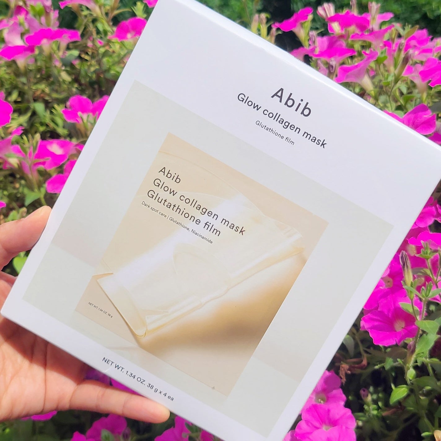 グルタチオンフィルムコラーゲンマスク/Abib /シートマスク・パックを使ったクチコミ(3枚目)