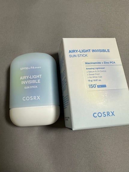 エアリーライト 透明UVスティック/COSRX/日焼け止めスティックを使ったクチコミ(1枚目)