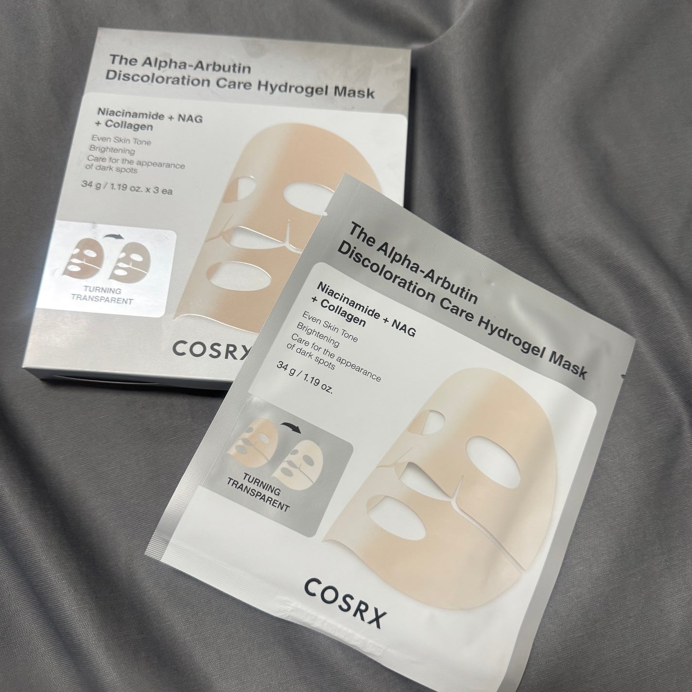 RXザ・アルファ アルブチン ハイドロゲルパック/COSRX/シートマスク・パックを使ったクチコミ(1枚目)