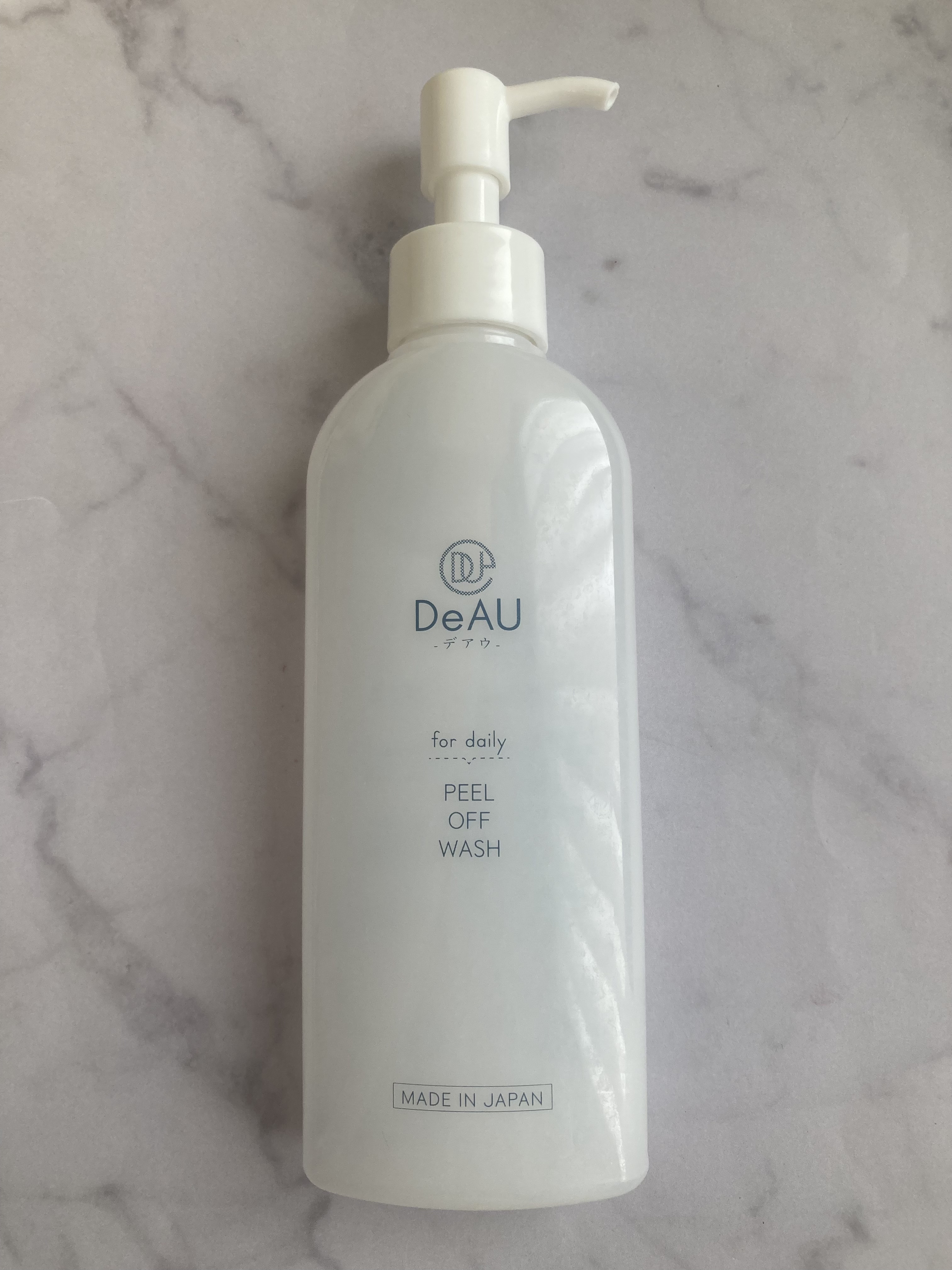 ピールオフウォッシュ/DeAU(デアウ)/泡洗顔を使ったクチコミ（1枚目）