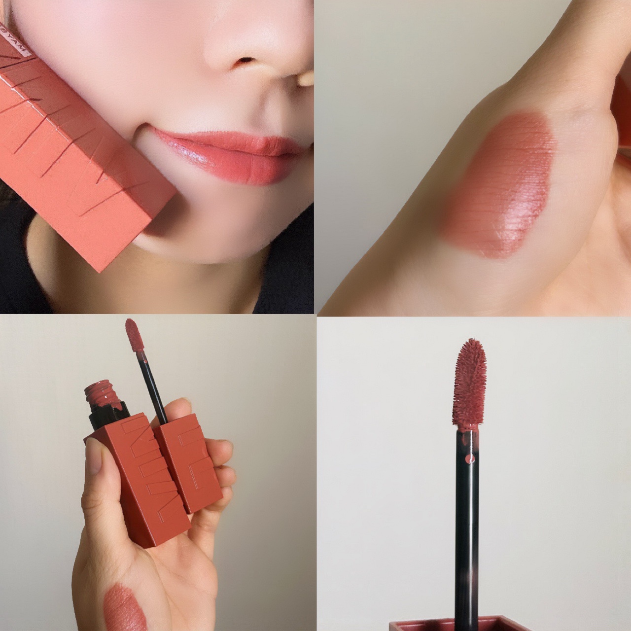 SPステイ ヴィニルインク 60 お茶目なヌードローズベージュ/MAYBELLINE NEW YORK/口紅を使ったクチコミ（2枚目）