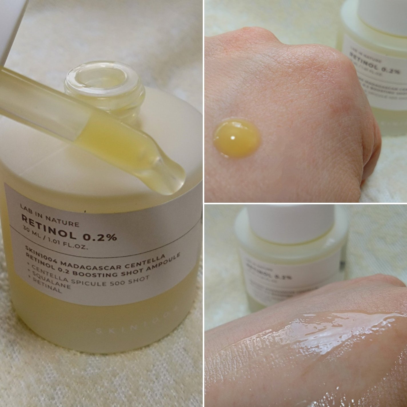 レチノール 0.2 ブースティングショット アンプル/SKIN1004/美容液を使ったクチコミ(6枚目)