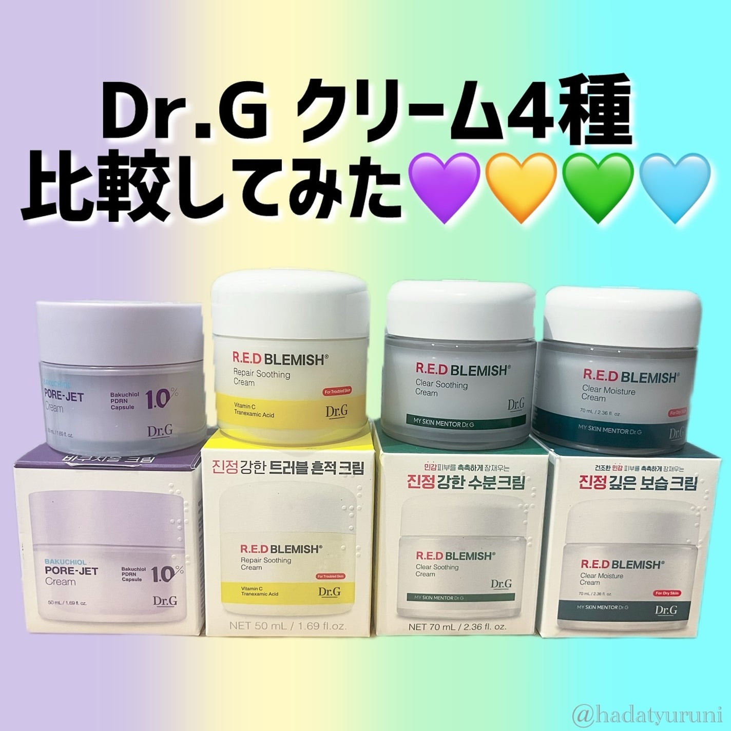 レッドブレミッシュ クリアスージングクリーム/Dr.G/フェイスクリームを使ったクチコミ(1枚目)