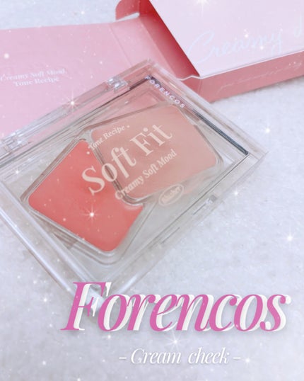 Soft Fitting Cream Blusher/フォレンコス/ジェル・クリームチークを使ったクチコミ(1枚目)