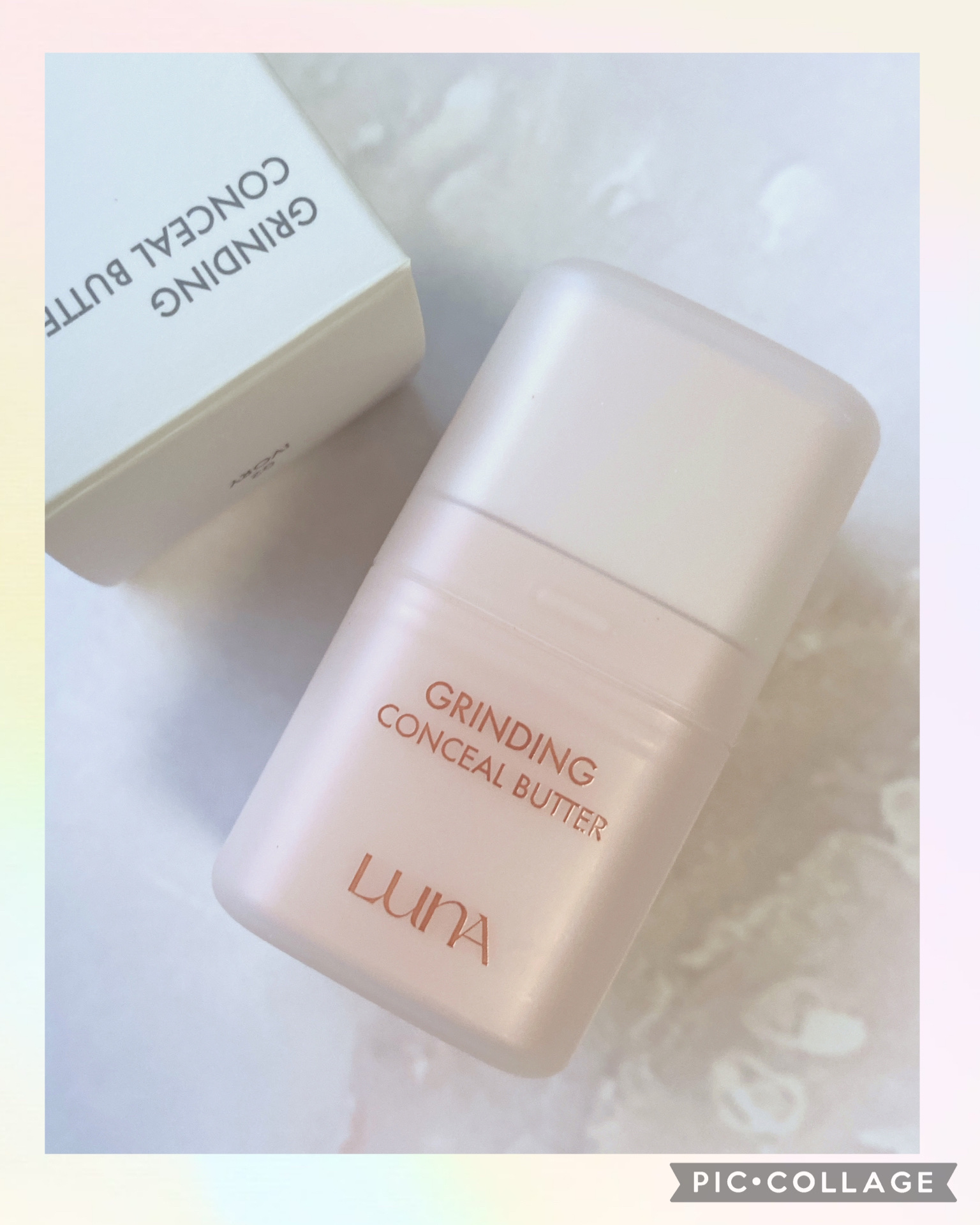 グラインディングコンシールバター 02 アイボリー/LUNA/クリームコンシーラーを使ったクチコミ（3枚目）