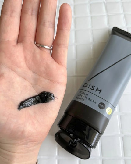 ディズム スクラブクリームウォッシュ ブラック/DISM/洗顔フォームを使ったクチコミ(3枚目)