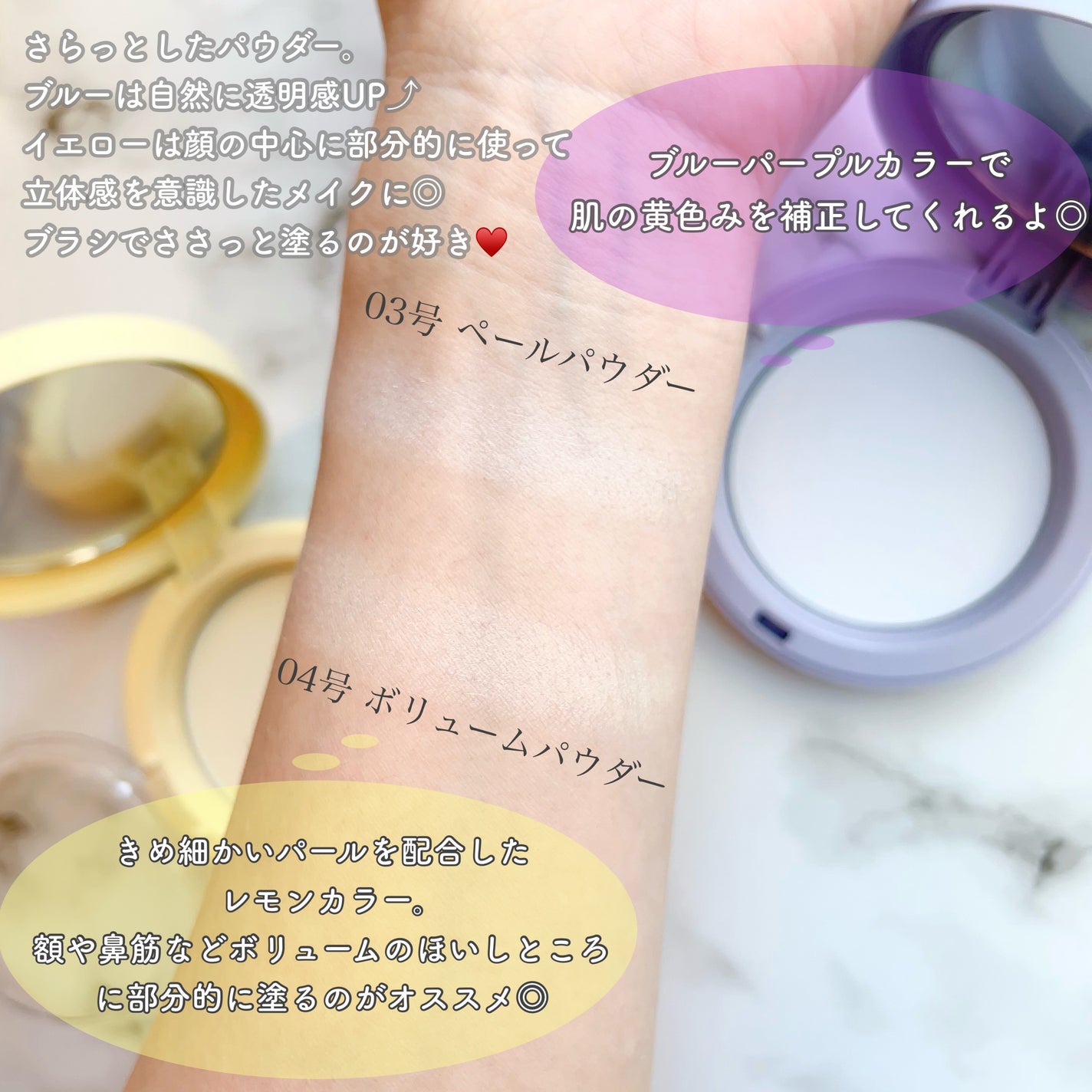 プロフォトフィニッシャー/LUNA/プレストパウダーを使ったクチコミ(3枚目)