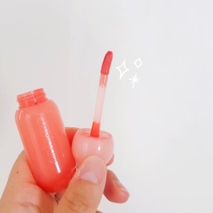 ジューシーデューイグロウティント 04 メルティンググアバ/dasique/リップティントの画像