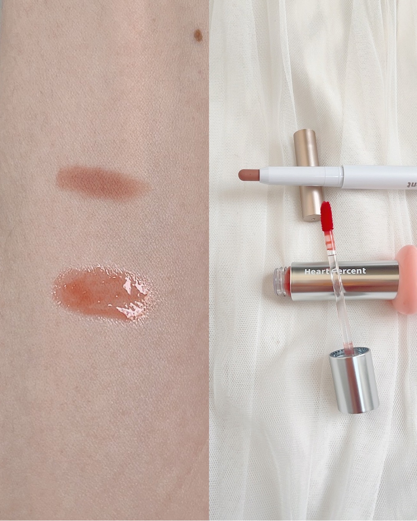 ドットオンムードリップペンシル/Heart Percent/リップライナーを使ったクチコミ（2枚目）