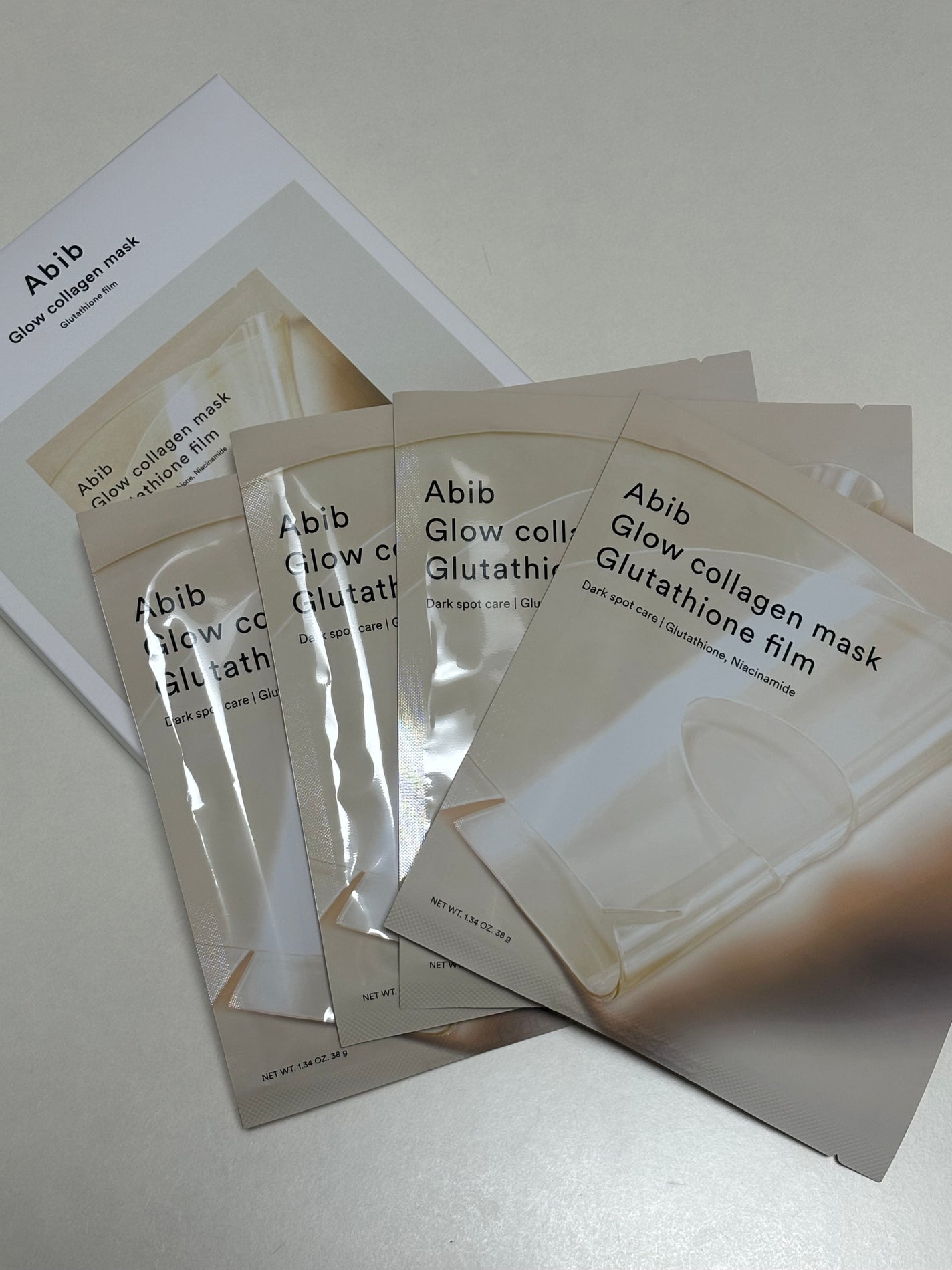 グルタチオンフィルムコラーゲンマスク/Abib /シートマスク・パックを使ったクチコミ(1枚目)