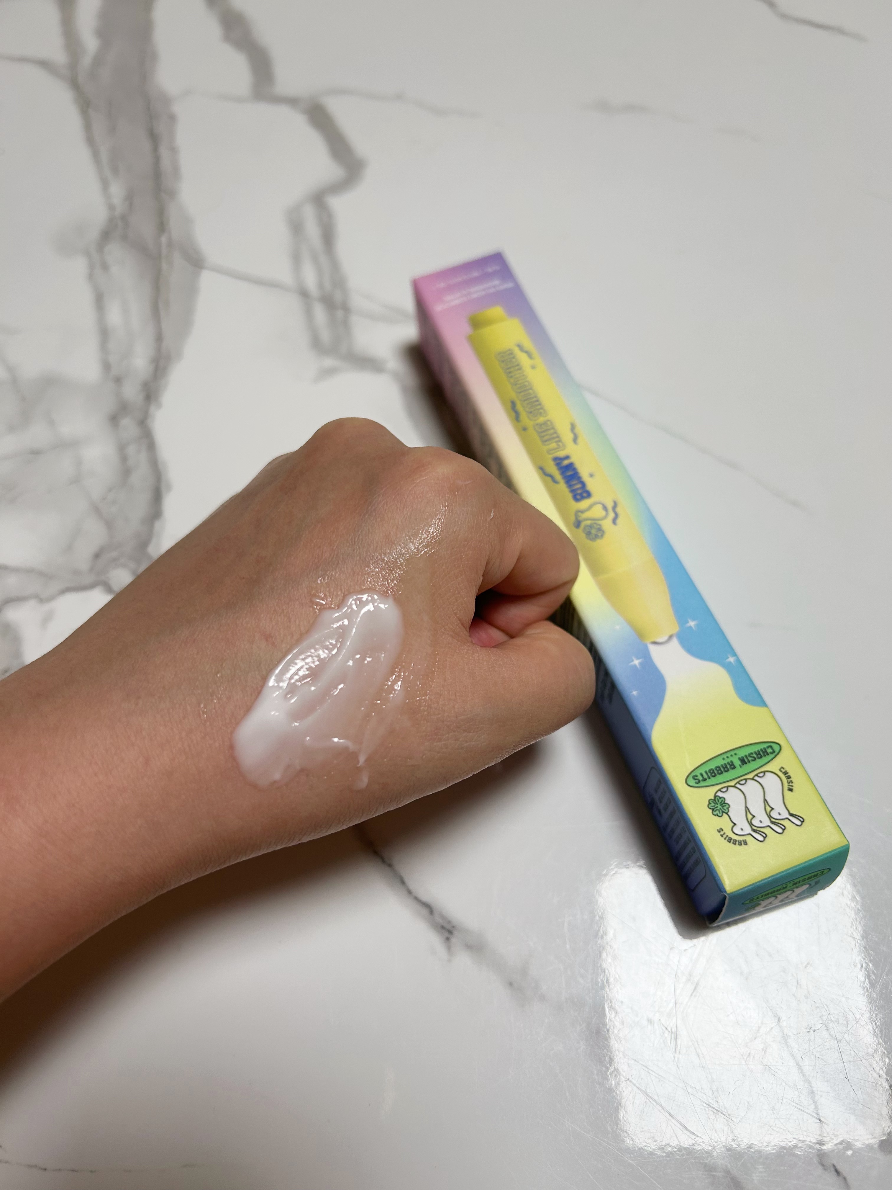 Bunny Line Smoother/CHASIN'RABBITS/アイケア・アイクリームを使ったクチコミ（2枚目）