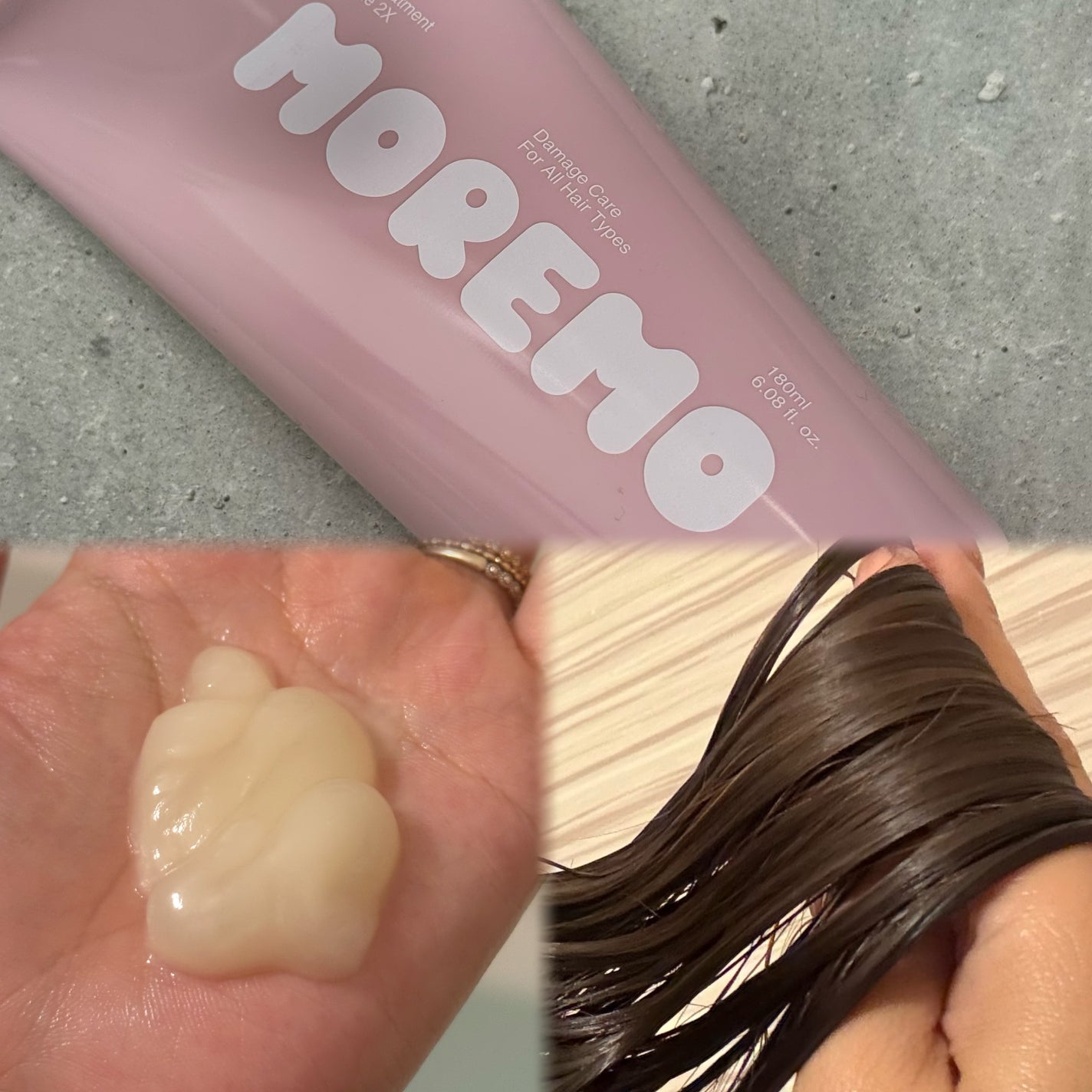 リペアシャンプーR/moremo/市販シャンプーを使ったクチコミ(3枚目)