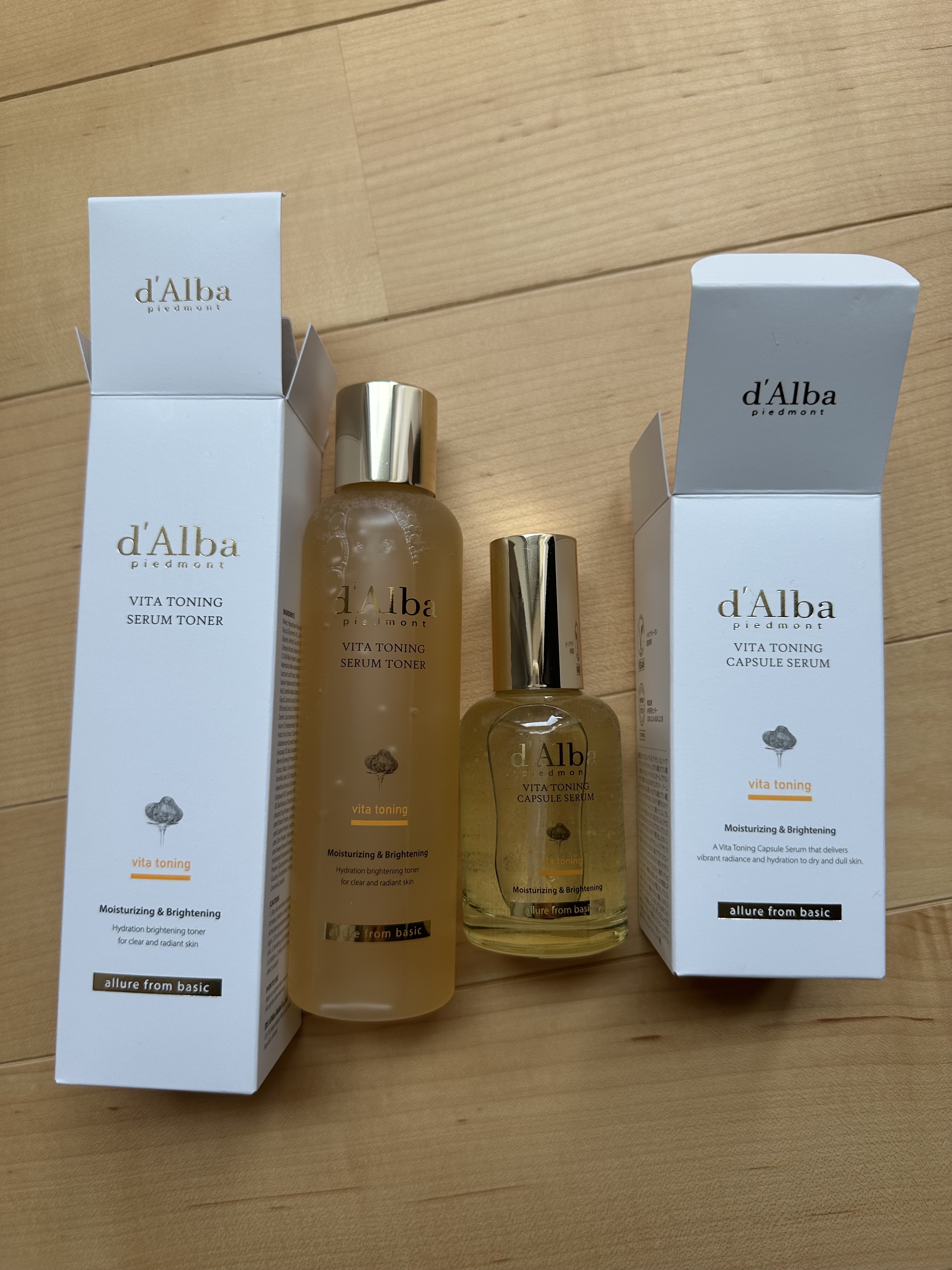 ビタトーニングカプセルセラム/ダルバ/美容液を使ったクチコミ（3枚目）