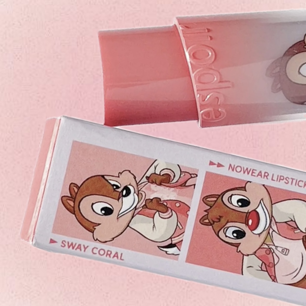 ノーウェアリップスティック バーミンググロー/espoir/口紅を使ったクチコミ（1枚目）