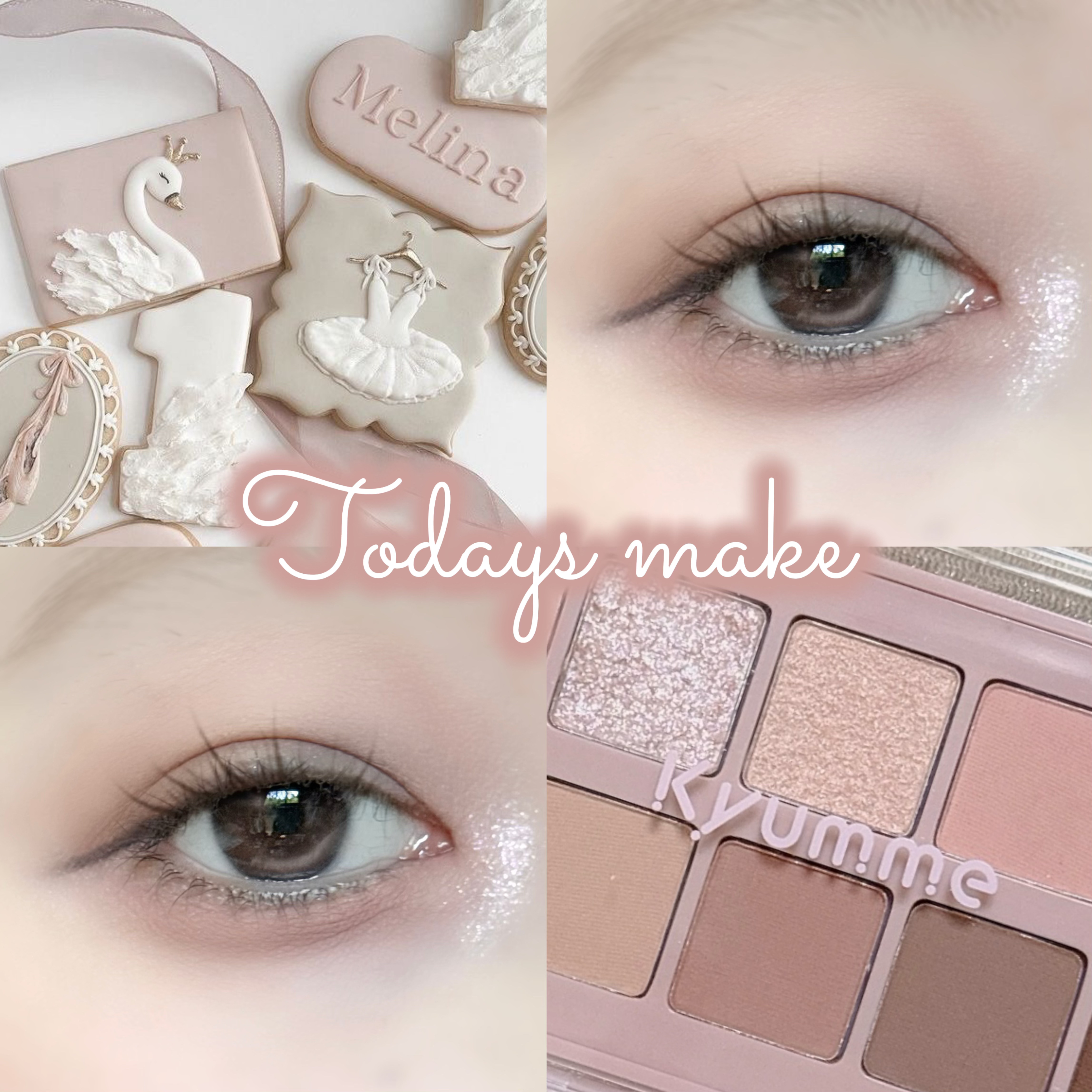 KM デイリートーンアイシャドウパレット/Kyumme/アイシャドウパレットを使ったクチコミ（1枚目）