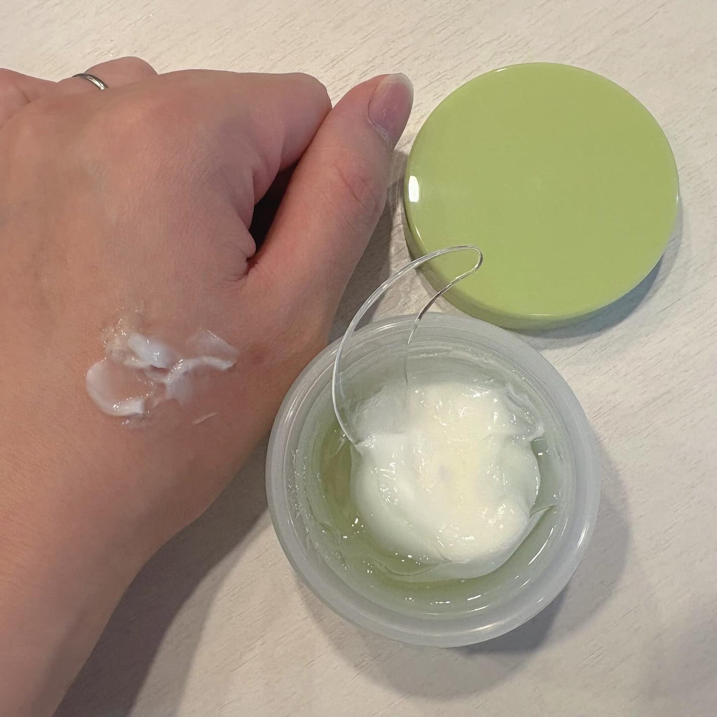 ボーンパンテノールマイレシピクリーム/SAM'U/フェイスクリームを使ったクチコミ(3枚目)