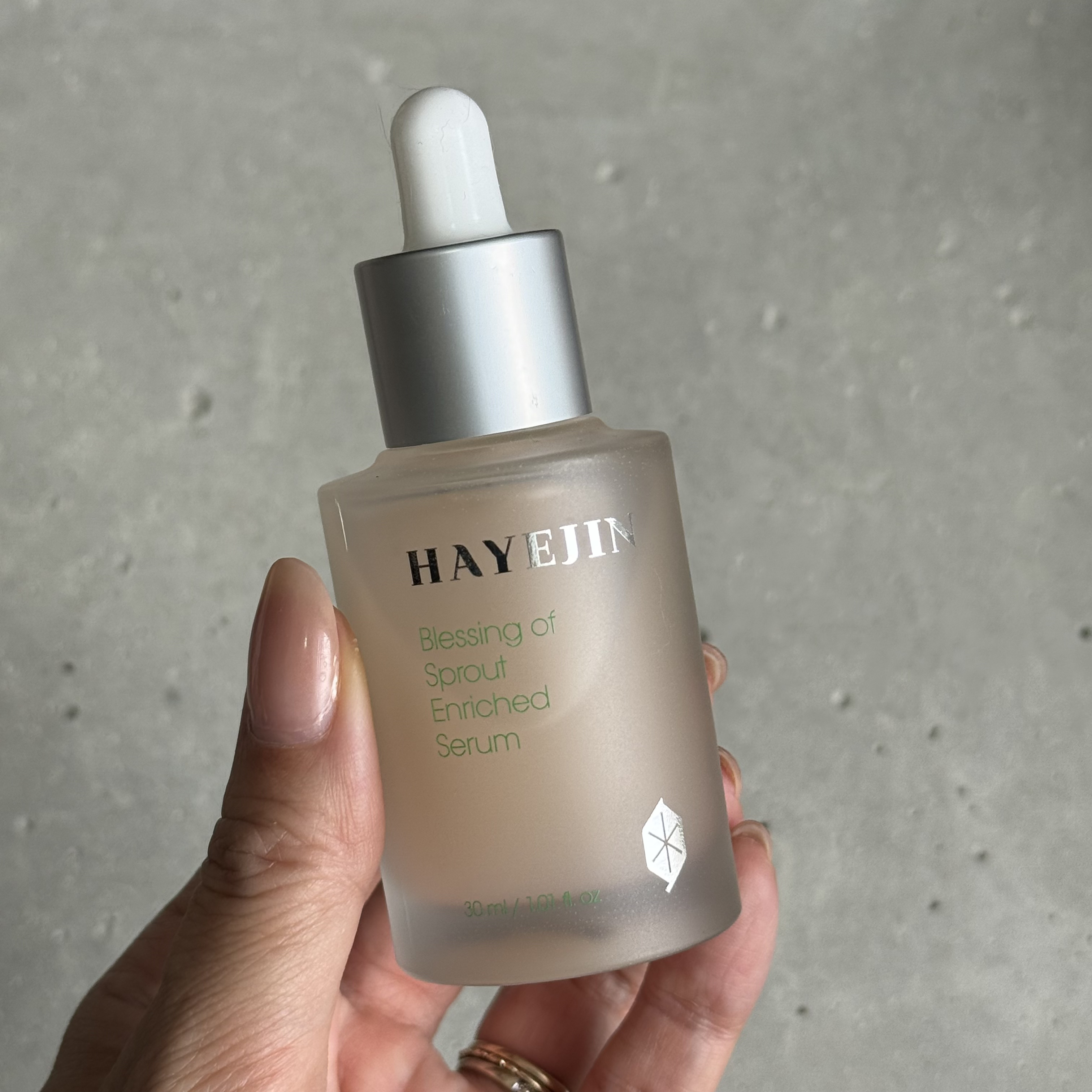 ブレッシングオブスプラウトエンリッチドセラム/HAYEJIN/美容液を使ったクチコミ（2枚目）