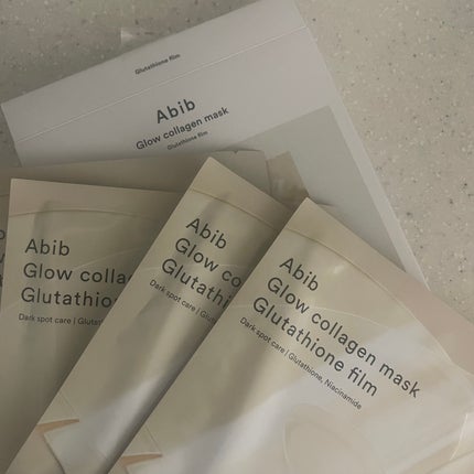 グルタチオンフィルムコラーゲンマスク/Abib /シートマスク・パックを使ったクチコミ(1枚目)