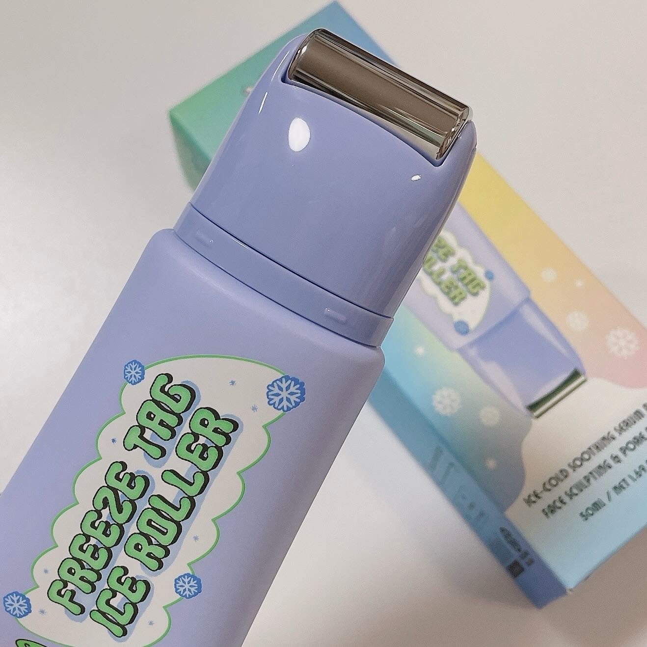 フリーズタグアイスローラー/CHASIN'RABBITS/美容液を使ったクチコミ(3枚目)