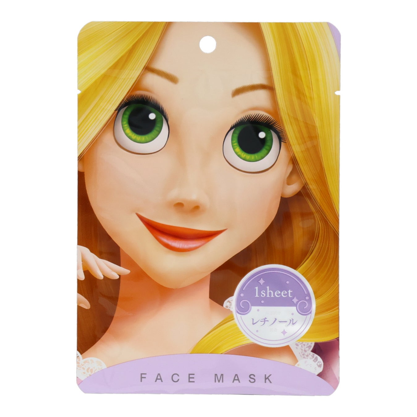 フェイスマスク REAL PRINCESS COSME COLLECTION ラプンツェル