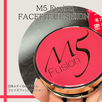 フェイスフィット クッション ファンデーション /M5fusion/クッションファンデーションを使ったクチコミ(1枚目)