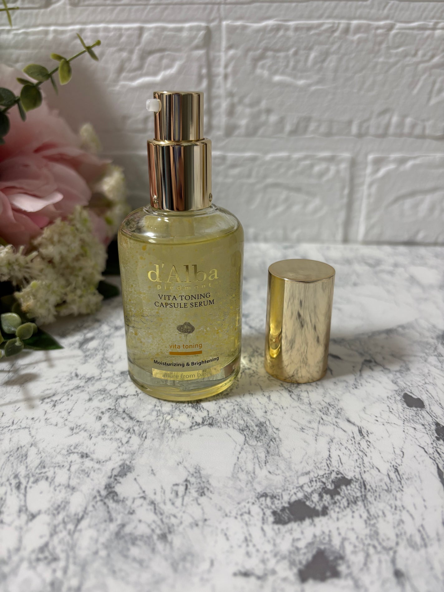 ビタトーニングカプセルセラム/ダルバ/美容液を使ったクチコミ(3枚目)