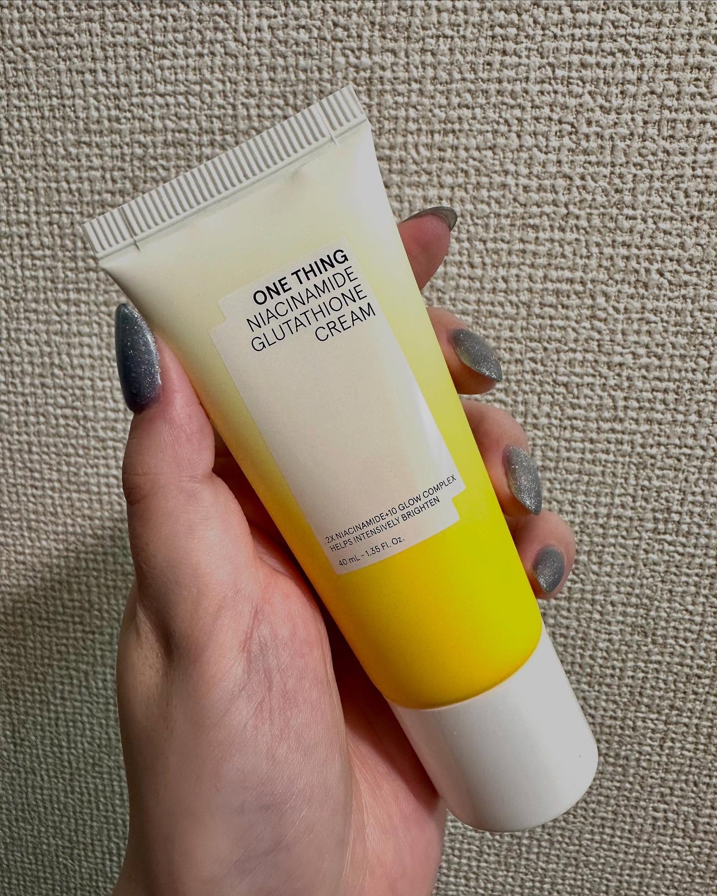 ナイアシンアミド グルタチオン クリーム/ONE THING/フェイスクリームを使ったクチコミ（2枚目）