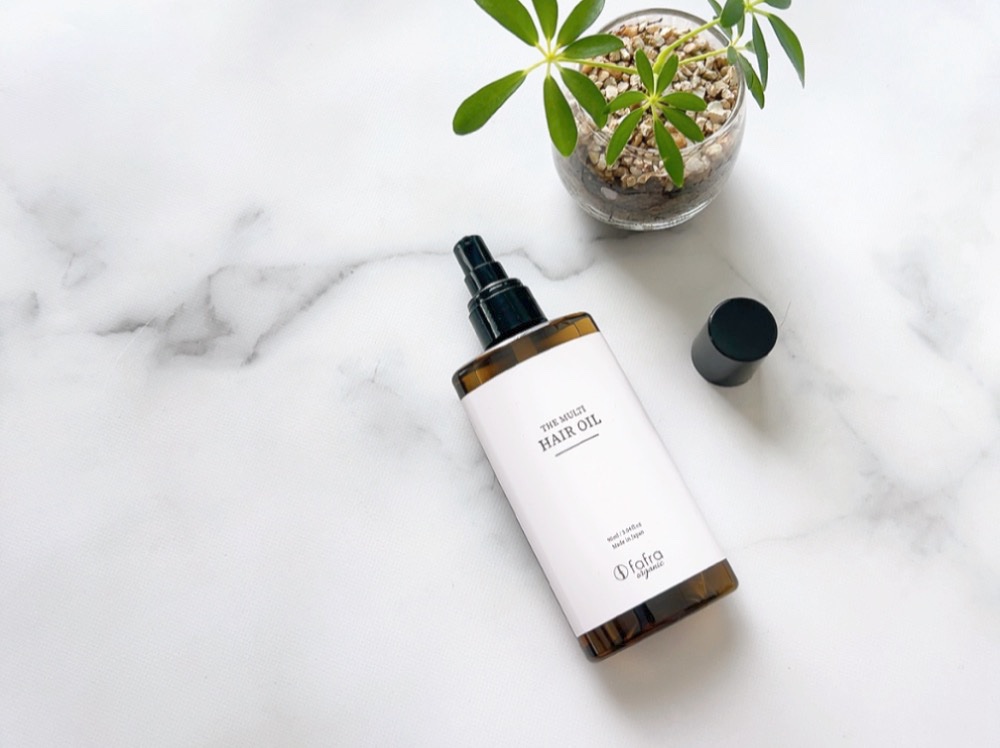 fafraオーガニック マルチヘアオイル【ヘア＆ボディ用】/fafra/ヘアオイルを使ったクチコミ（2枚目）