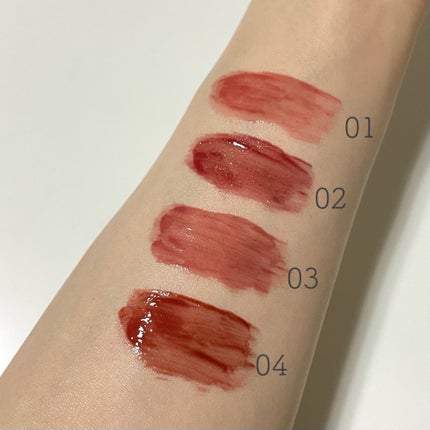 ネーミング グロウ ハートリップティント/NAMING./リップティントを使ったクチコミ(3枚目)