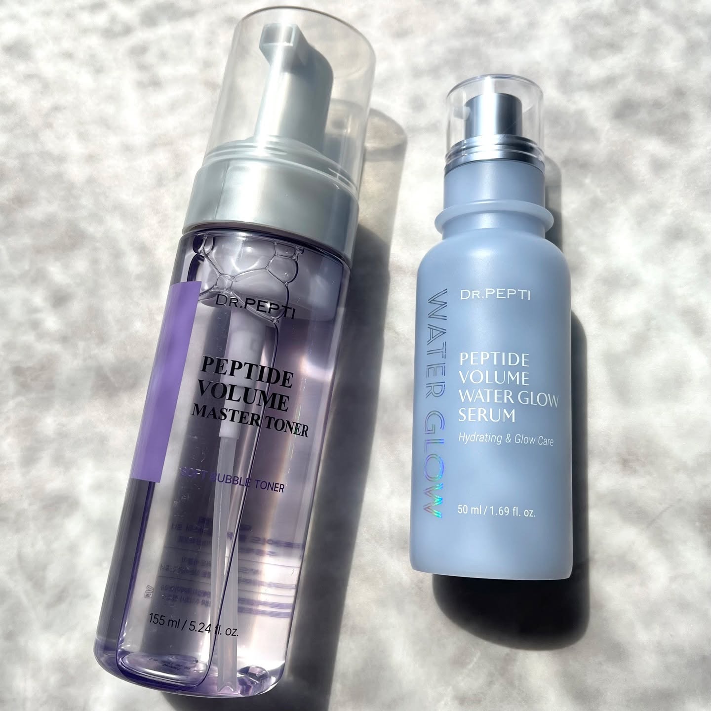 ＼ドクターぺプチのバブルトナー&バブルセラム／

@dr.pepti_jp

ドクターぺプチといえば泡で出てくるスキンケア🫧
これ使っちゃうと他のが面倒になるぐらい使い心地がいいんですよね。
今回トナーとセラムを一緒に使ってみました。

