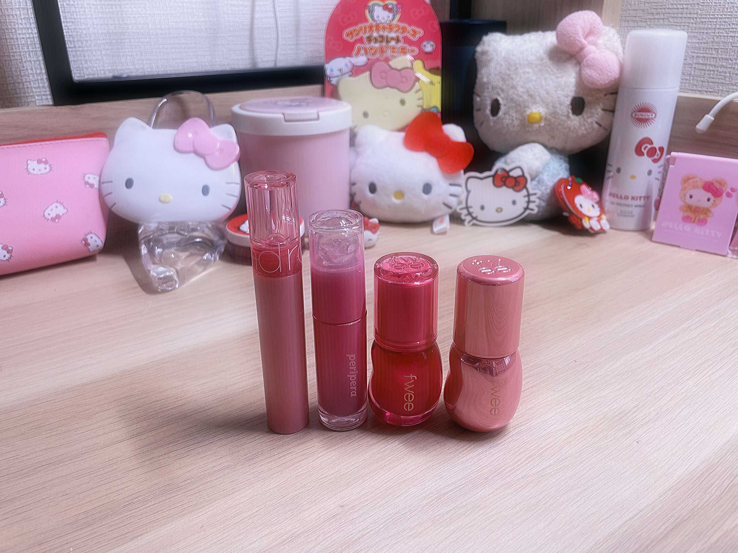 ペリペラ インク ムード グロイ ティント/PERIPERA/リップティントを使ったクチコミ（1枚目）