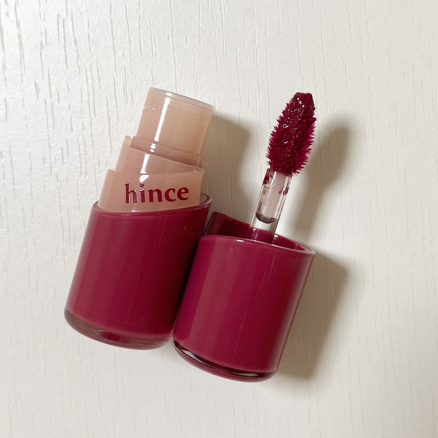 ロウグロウジェルティント/hince/リップティントを使ったクチコミ(2枚目)