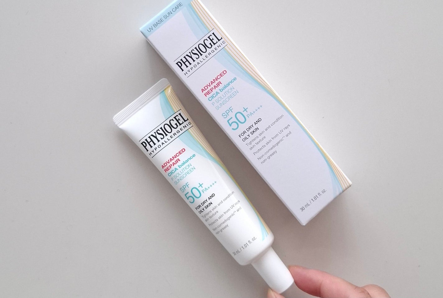 アドバンスドリペア シカ バランス Pソリューション サンスクリーン/PHYSIOGEL/日焼け止めクリームを使ったクチコミ(1枚目)