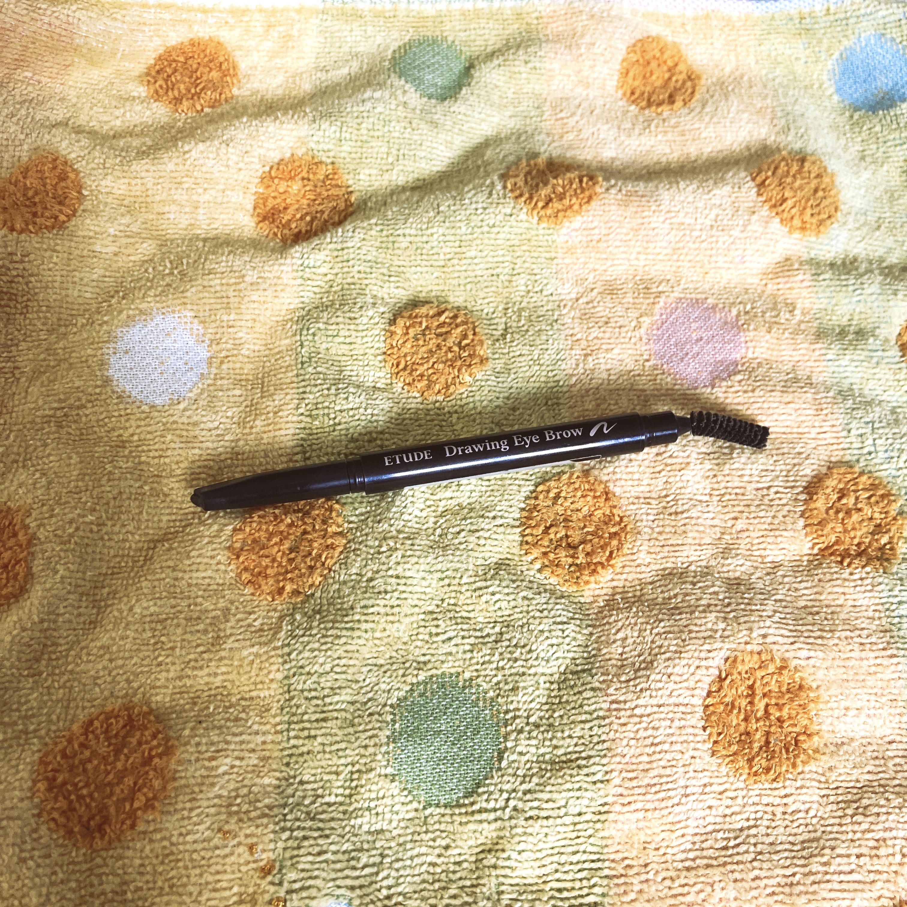 ドローイング アイブロウ ペンシル ダークブラウン/ETUDE/アイブロウペンシルを使ったクチコミ（2枚目）