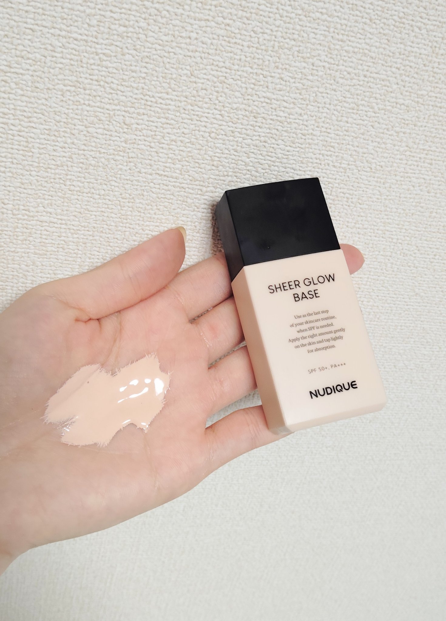 シアーグローベース/NUDIQUE/化粧下地を使ったクチコミ（3枚目）