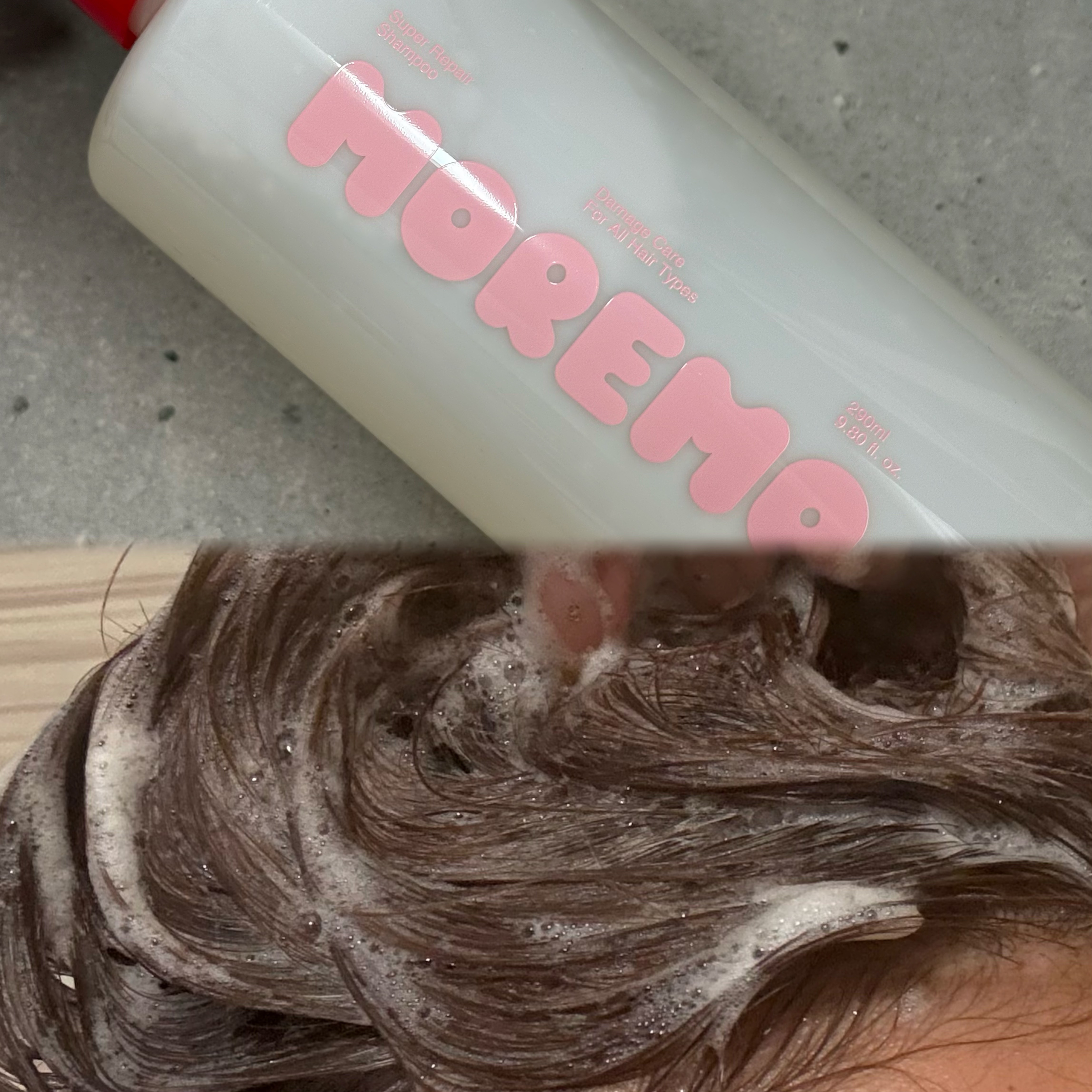 スーパーリペアシャンプー/moremo/ノンシリコンシャンプーを使ったクチコミ（2枚目）