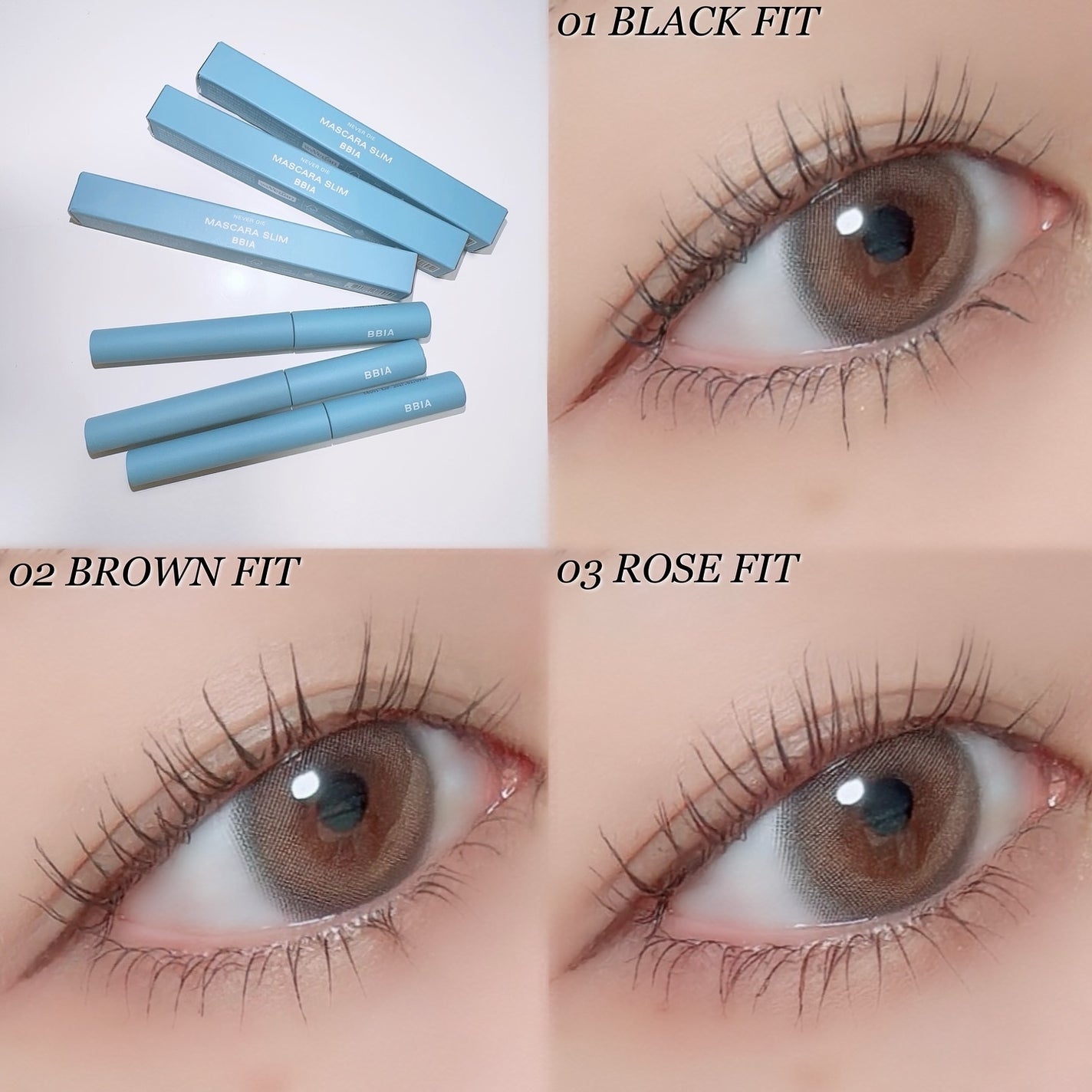 ネバーダイマスカラ スリム/BBIA/マスカラを使ったクチコミ(4枚目)