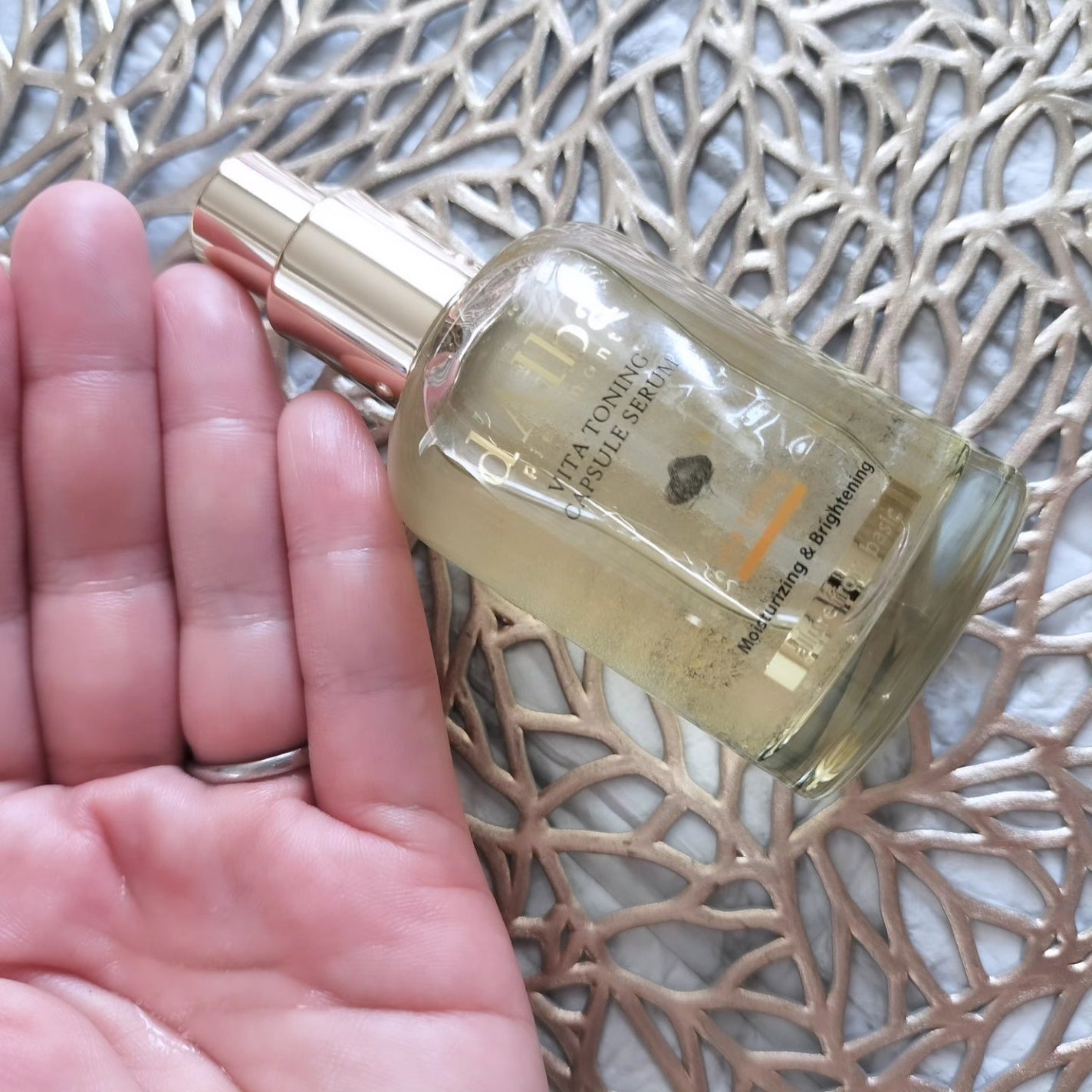 ビタトーニングカプセルセラム/ダルバ/美容液を使ったクチコミ(1枚目)