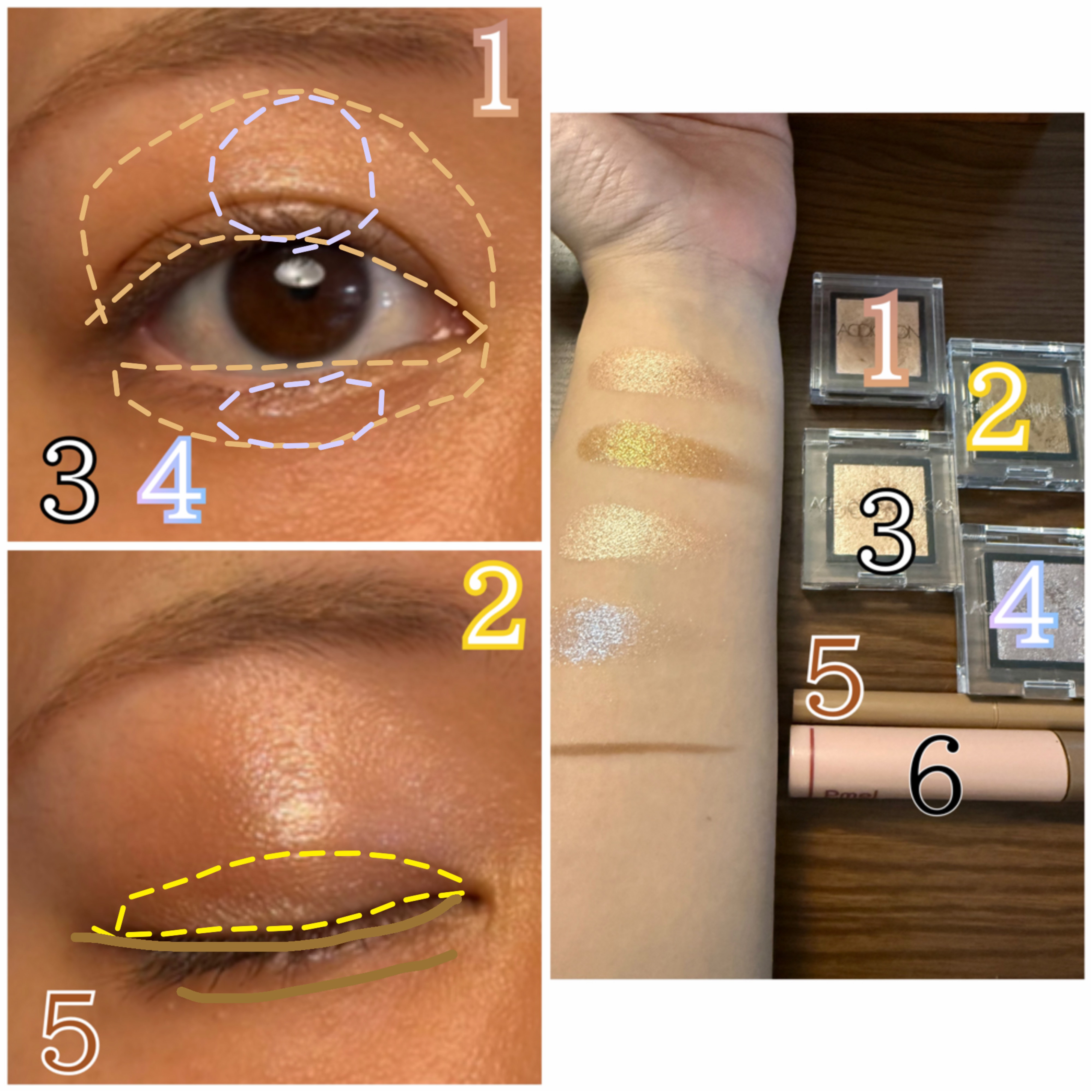 アディクション ザ アイシャドウ スパークル/ADDICTION/単色アイシャドウを使ったクチコミ（3枚目）