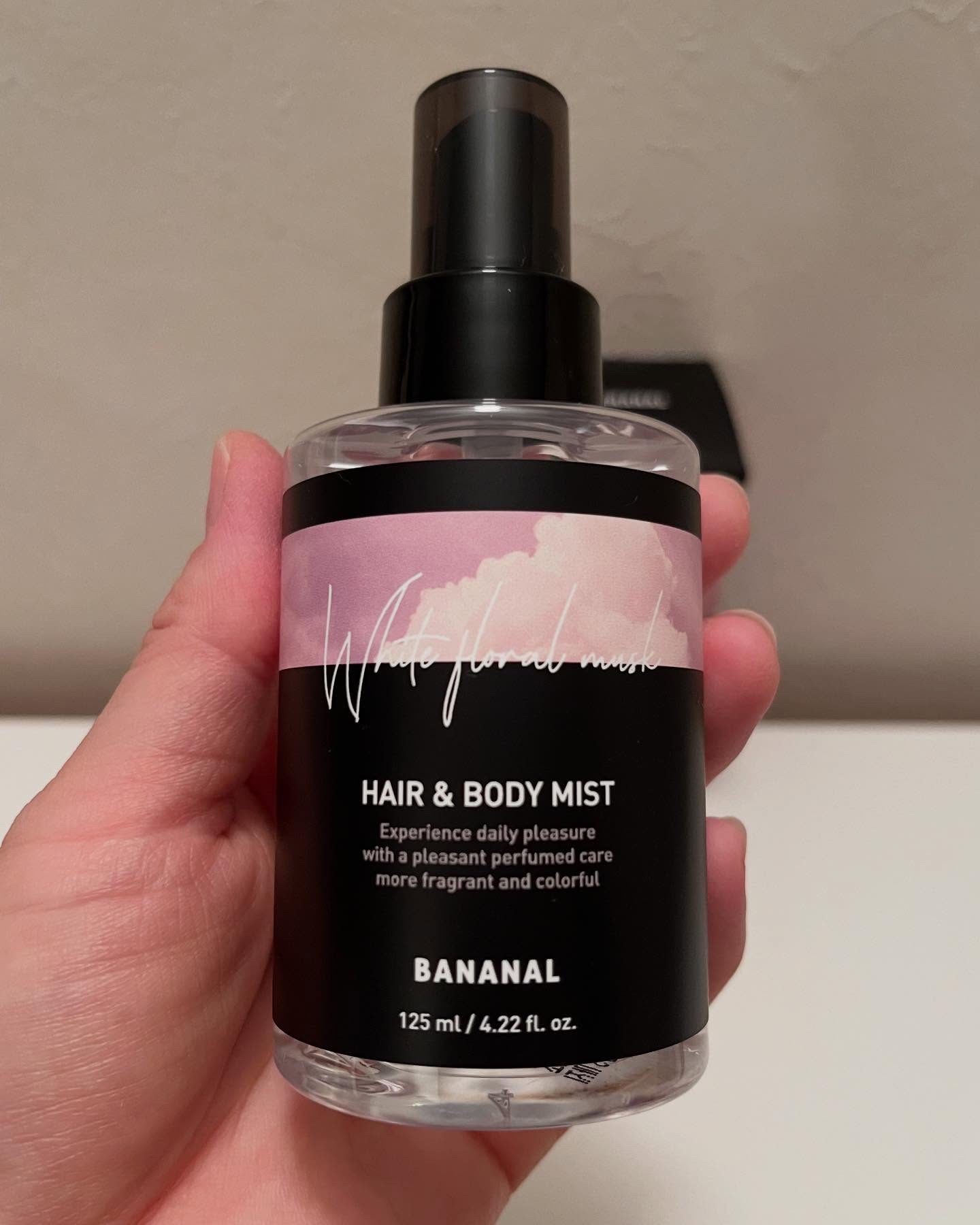 パフュームド ヘア＆ボディミスト White Floral Musk/BANANAL/ヘアミストを使ったクチコミ（2枚目）