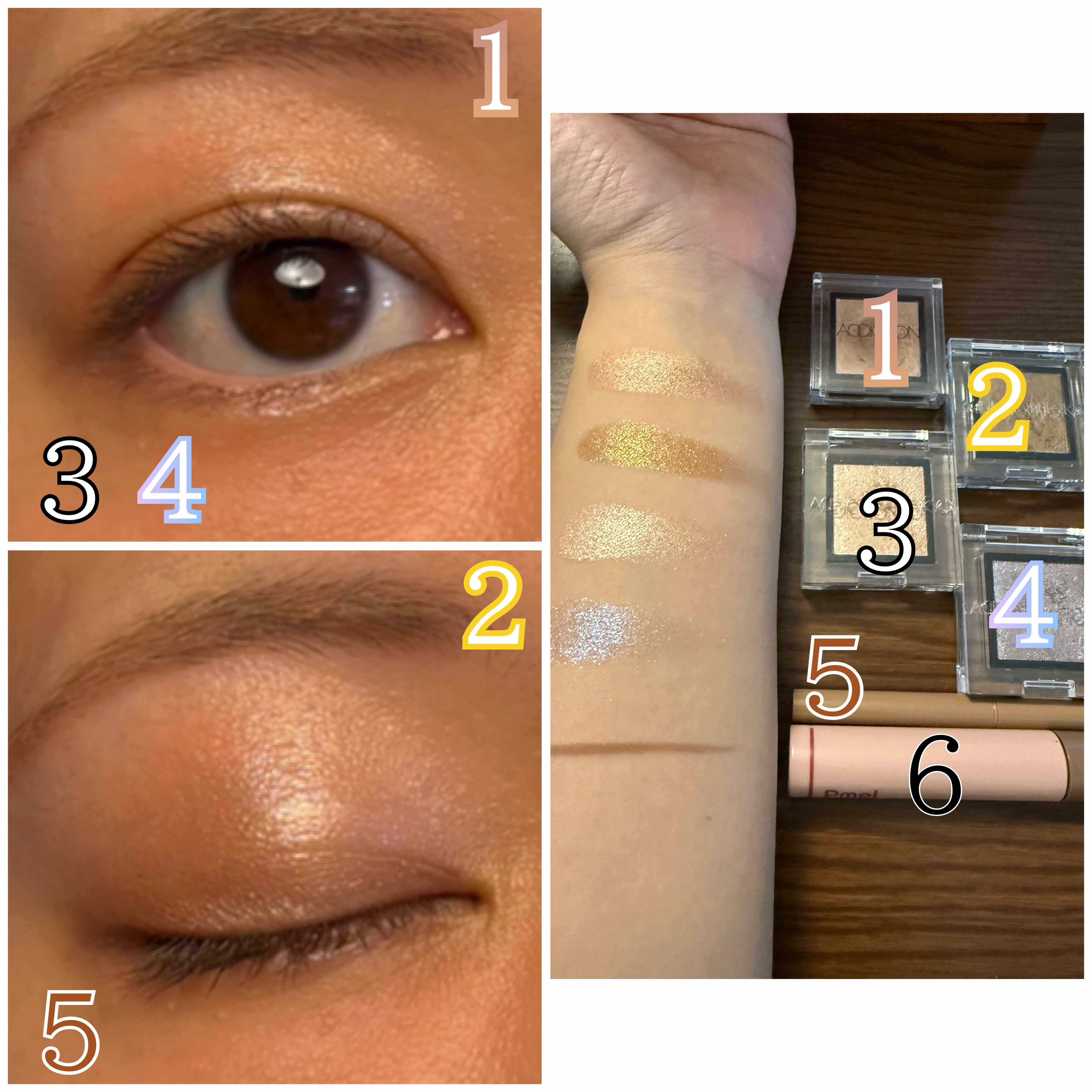 アディクション ザ アイシャドウ スパークル/ADDICTION/単色アイシャドウを使ったクチコミ（2枚目）