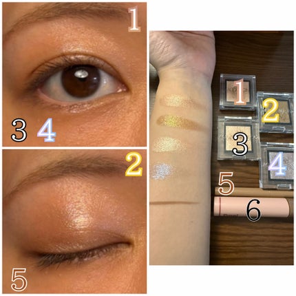 アディクション ザ アイシャドウ スパークル/ADDICTION/単色アイシャドウを使ったクチコミ(2枚目)