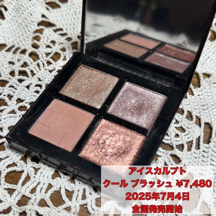 アイスカルプト/shu uemura/アイシャドウパレットを使ったクチコミ(1枚目)