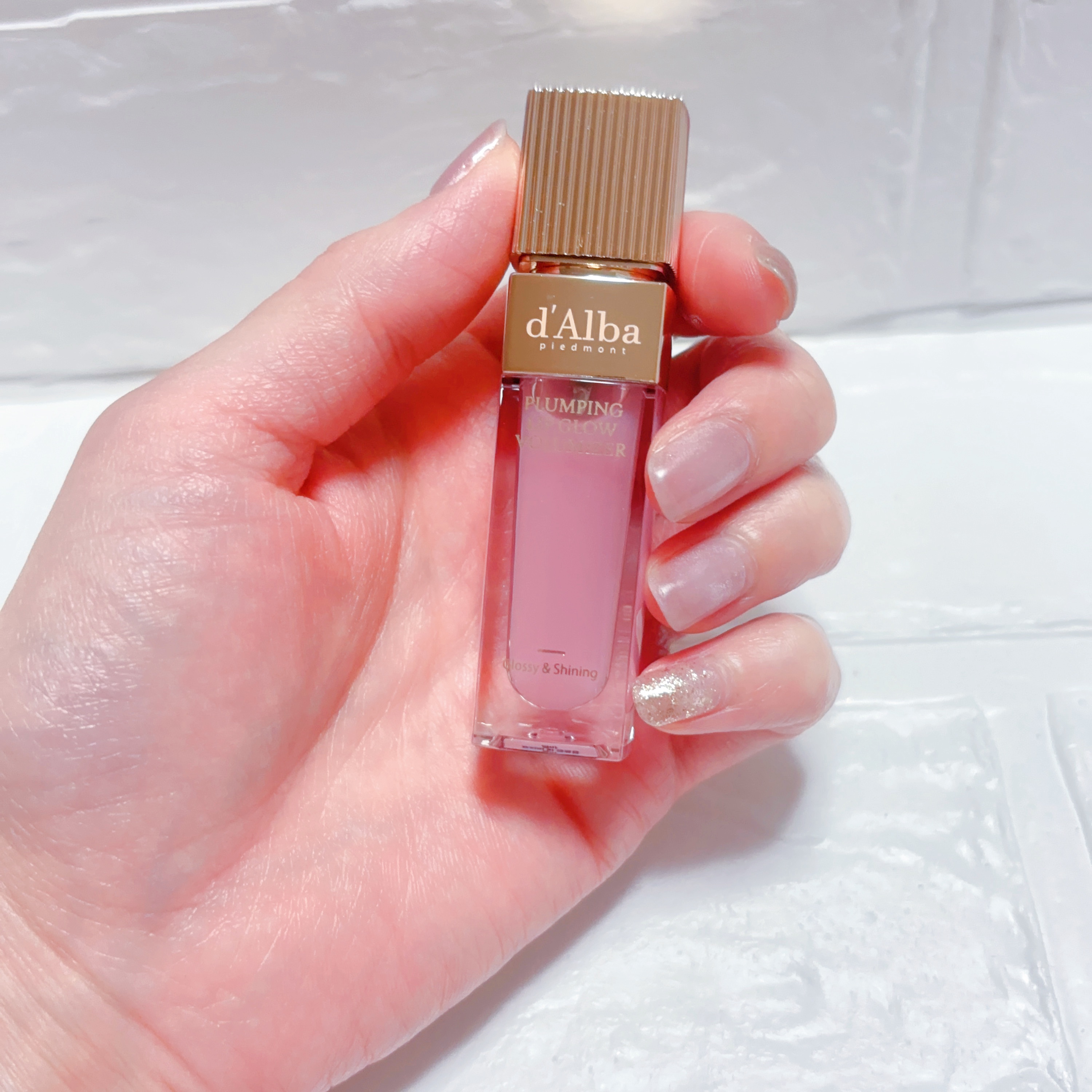 プランピングリップグロウムードボリューマイザー/ダルバ/リップグロスを使ったクチコミ（3枚目）