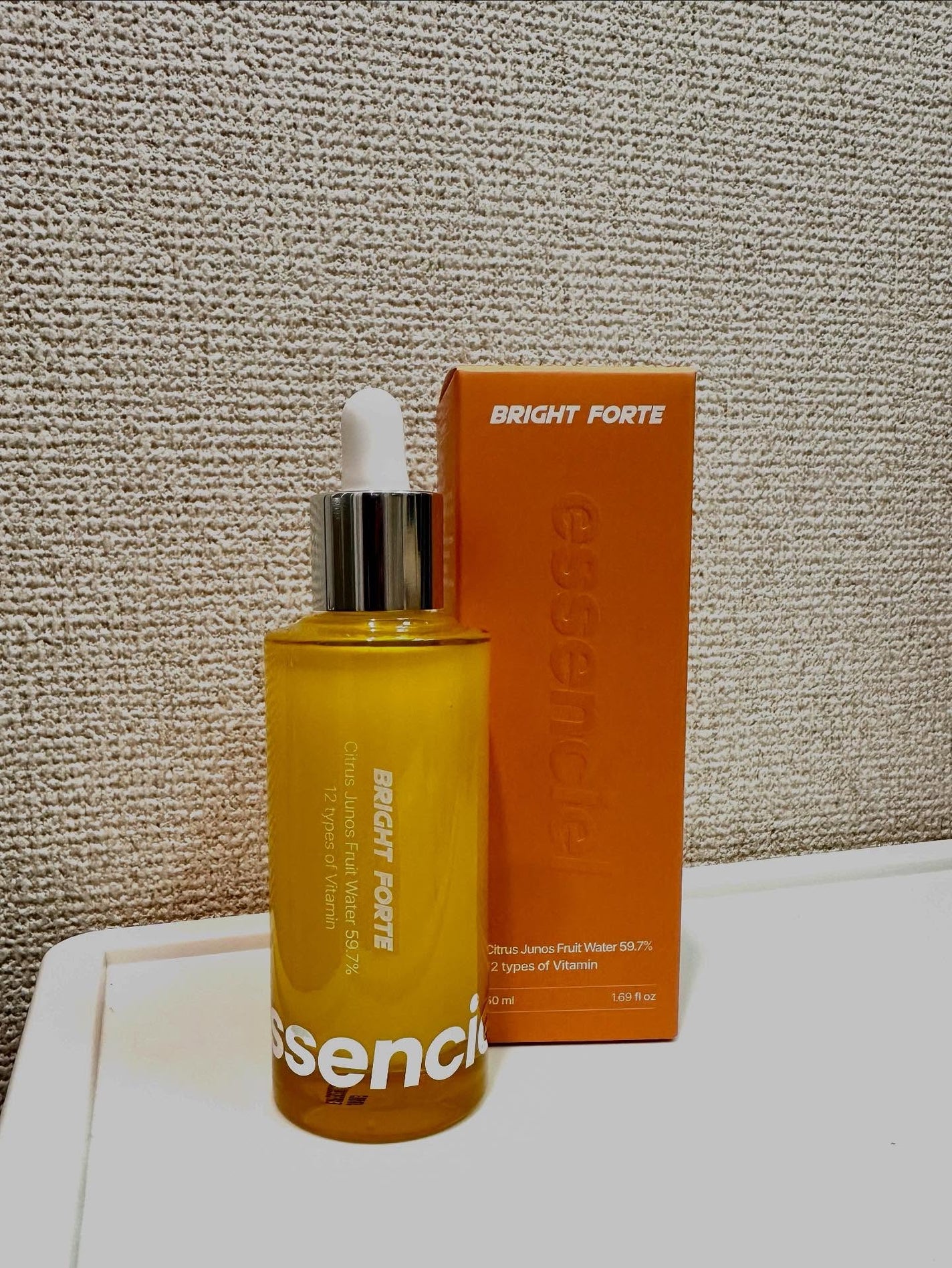 Bright Forte Ampoule/essenciel/美容液を使ったクチコミ(2枚目)