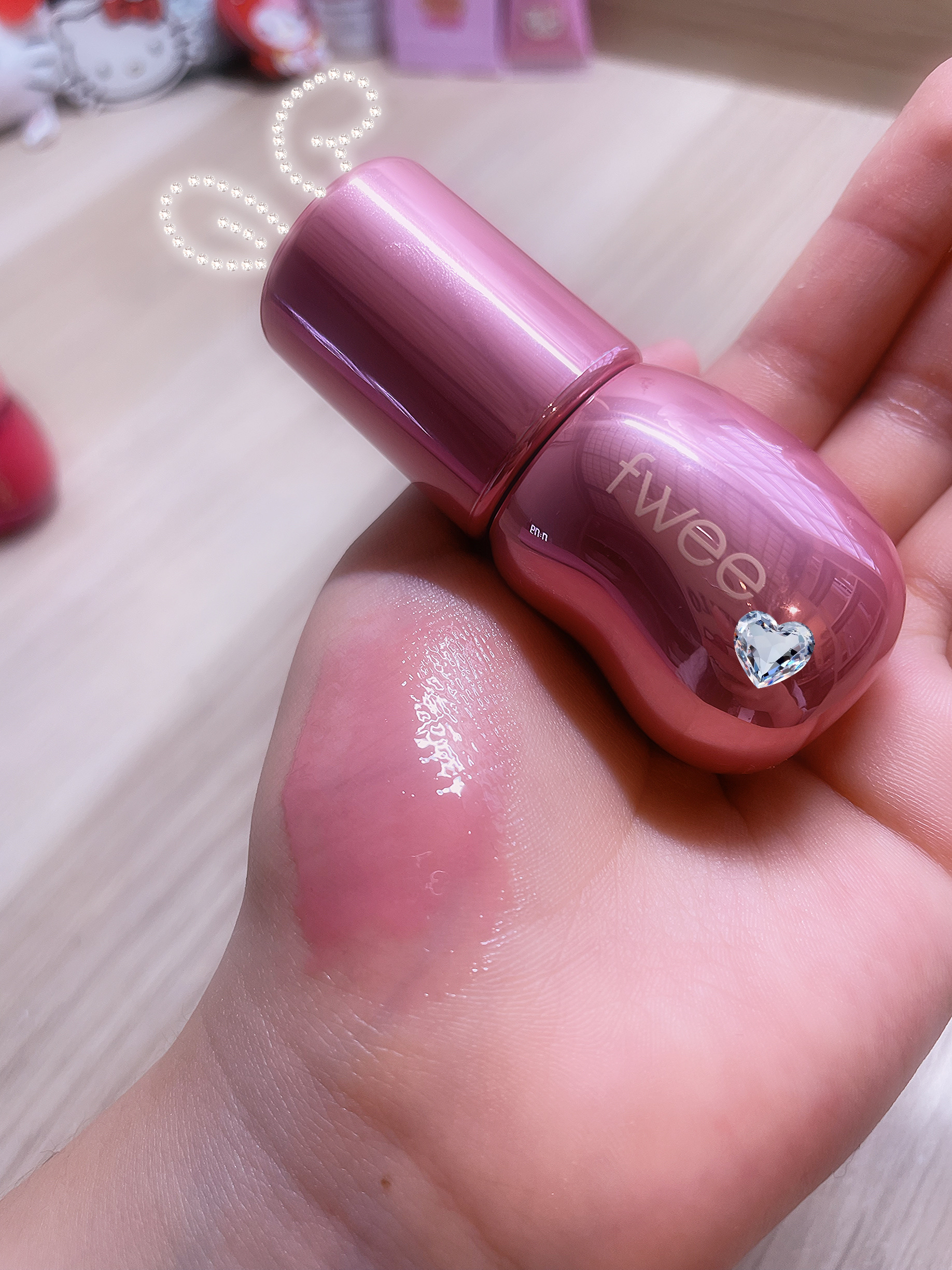 ペリペラ インク ムード グロイ ティント/PERIPERA/リップティントを使ったクチコミ（3枚目）