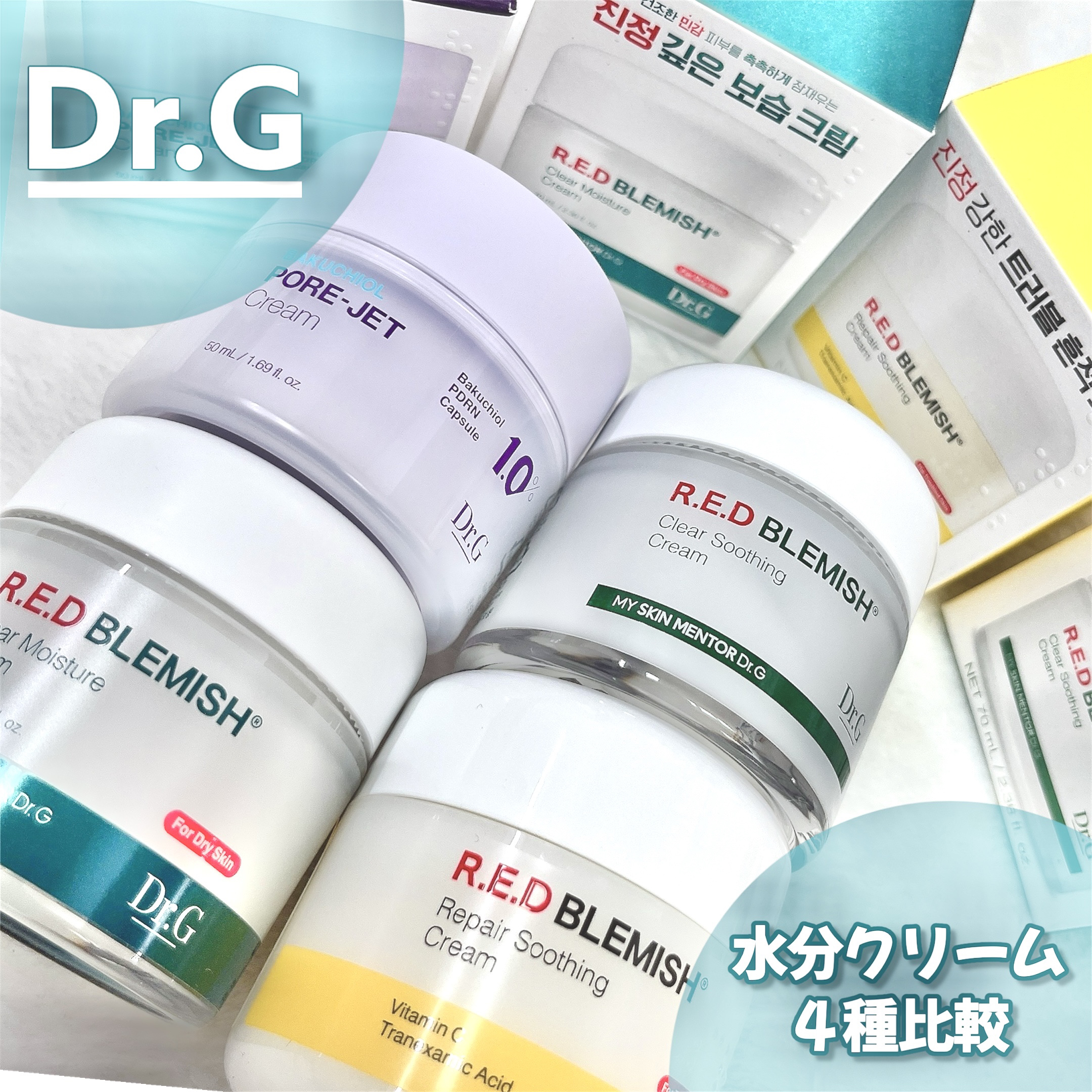 レッドブレミッシュ クリアスージングクリーム/Dr.G/フェイスクリームを使ったクチコミ（1枚目）