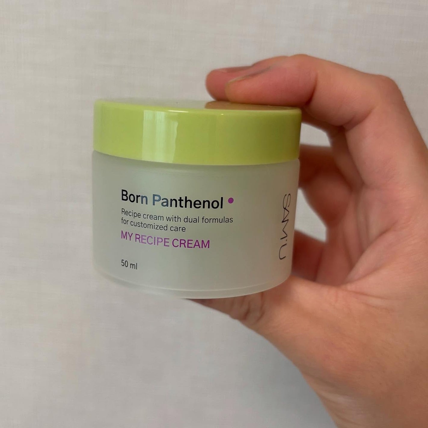 ボーンパンテノールマイレシピクリーム/SAM'U/フェイスクリームを使ったクチコミ(6枚目)