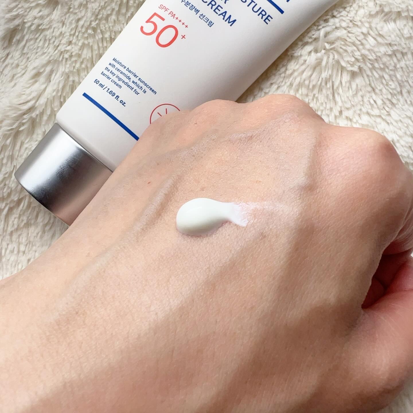 セラ水分バリア日焼け止め/Real Barrier/日焼け止めクリームを使ったクチコミ（3枚目）