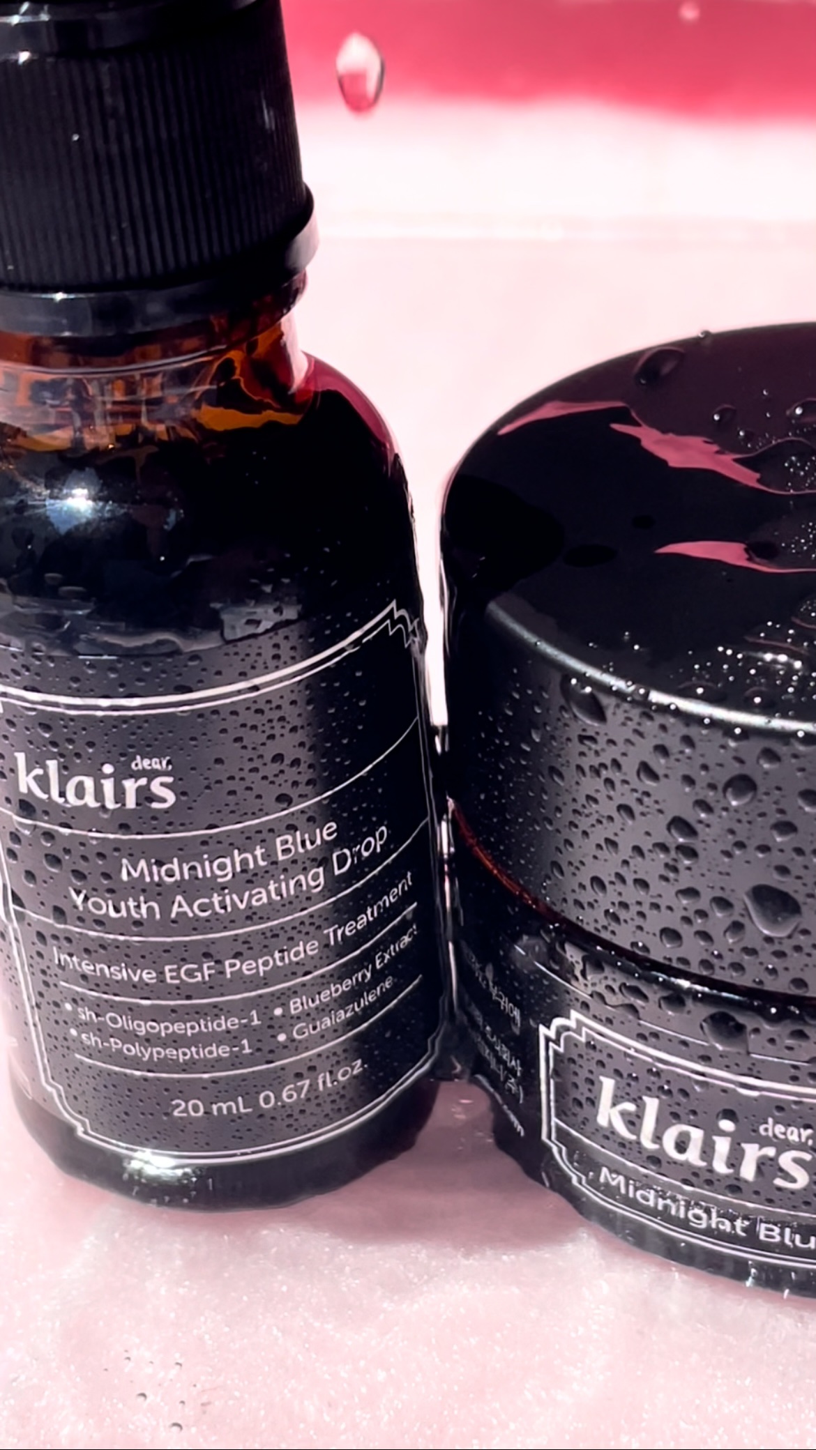 ミッドナイトブルーカーミングクリーム/Klairs/フェイスクリームを使ったクチコミ（1枚目）